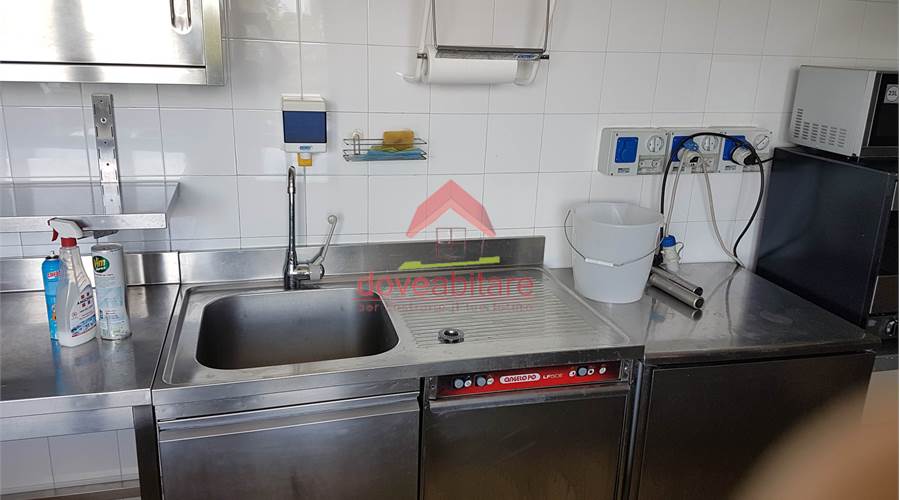 lavandino a 1 vasca con lavastoviglie