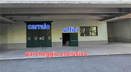 Pinerolo zona autostrada-NUOVO Magazzino con uffic
